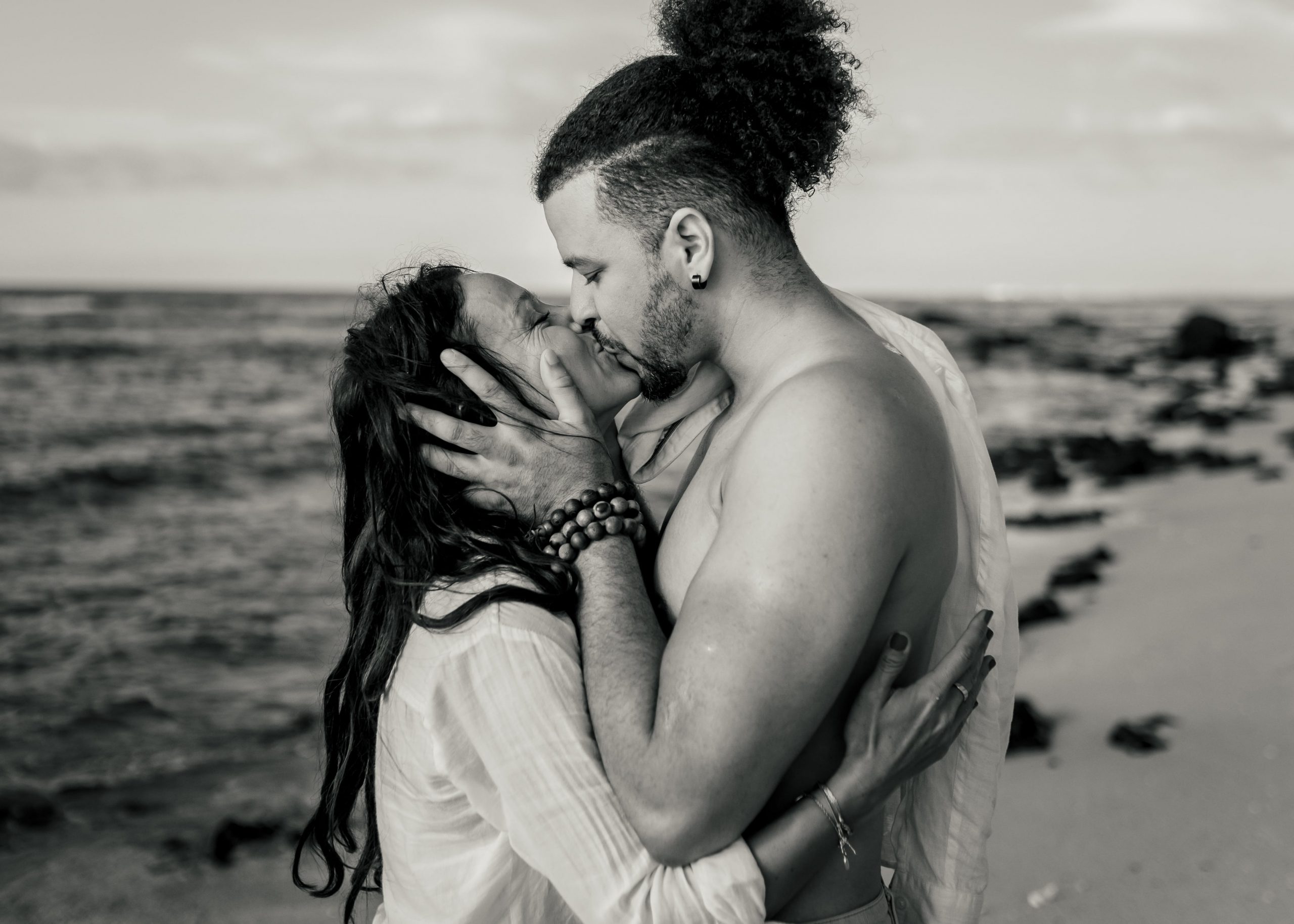 shooting en amoureux plage